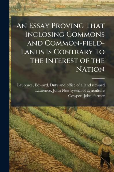 An Essay Proving That Inclosing Commons and Common-field-lands is Contrary to the Interest of the Nation