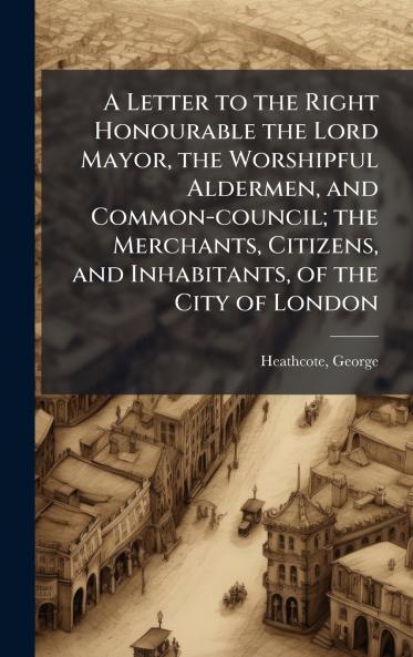 A Letter to the Right Honourable the Lord Mayor the Worshipful Aldermen and Common-council; the Merchants Citizens and Inhabitants of the City of London