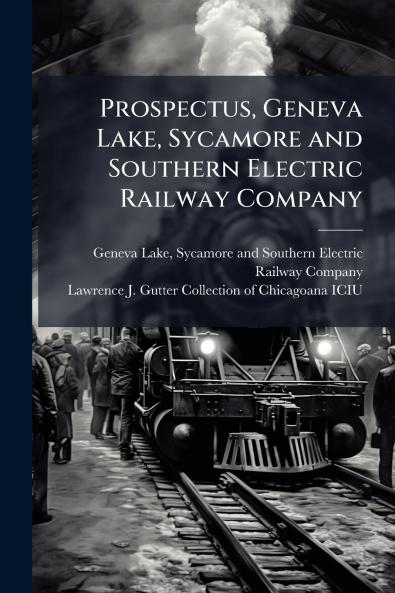 Prospectus Geneva Lake Sycamore and Southern Electric Railway Company