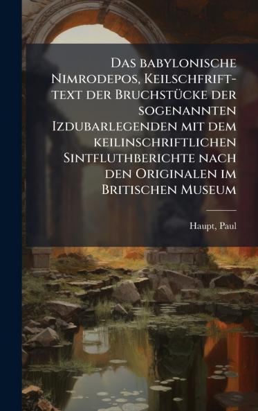 Das babylonische Nimrodepos Keilschfrift-text der BruchstÃ¼cke der sogenannten Izdubarlegenden mit dem keilinschriftlichen Sintfluthberichte nach den Originalen im Britischen Museum