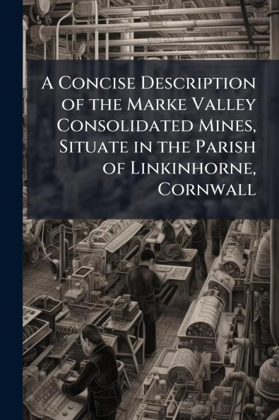 A Concise Description of the Marke Valley Consolidated Mines Situate in the Parish of Linkinhorne Cornwall