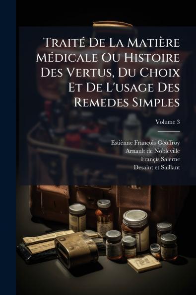 TraitÃ© De La MatiÃ¨re MÃ©dicale Ou Histoire Des Vertus Du Choix Et De L'usage Des Remedes Simples
