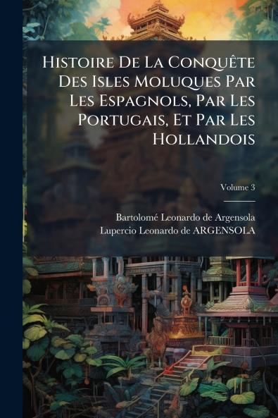 Histoire De La ConquÃªte Des Isles Moluques Par Les Espagnols Par Les Portugais Et Par Les Hollandois