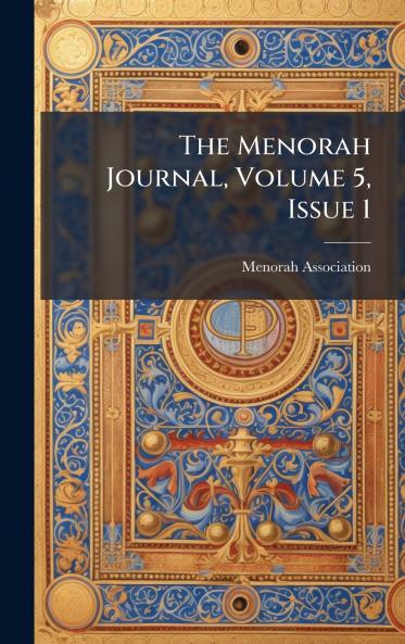 The Menorah Journal Volume 5 Issue 1