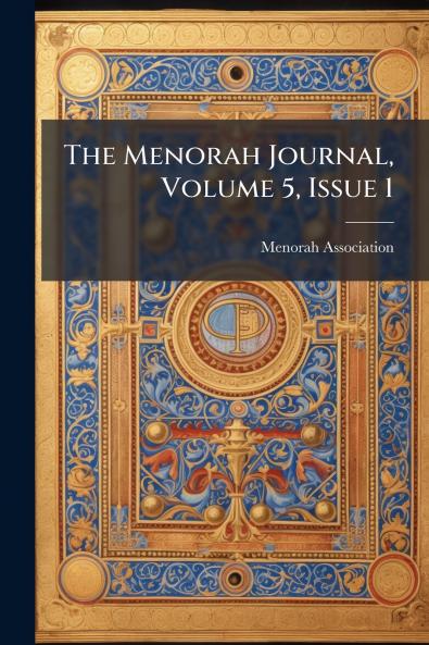 The Menorah Journal Volume 5 Issue 1