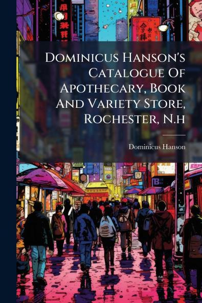 Dominicus Hanson's Catalogue Of Apothecary Book And Variety Store Rochester N.h