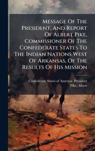 Message Of The President And Report Of Albert Pike Commissioner Of The Confederate States To The Indian Nations West Of Arkansas Of The Results Of His Mission