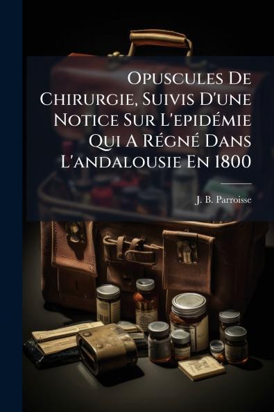 Opuscules De Chirurgie Suivis D'une Notice Sur L'epidÃ©mie Qui A RÃ©gnÃ© Dans L'andalousie En 1800