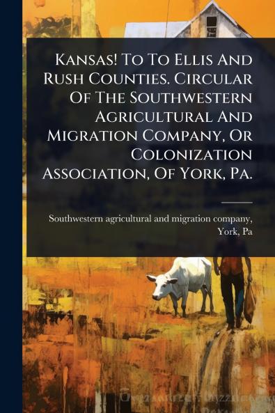 Kansas! To To Ellis And Rush Counties. Circular Of The Southwestern Agricultural And Migration Company Or Colonization Association Of York Pa.