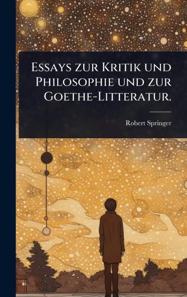 Essays zur Kritik und Philosophie und zur Goethe-Litteratur.