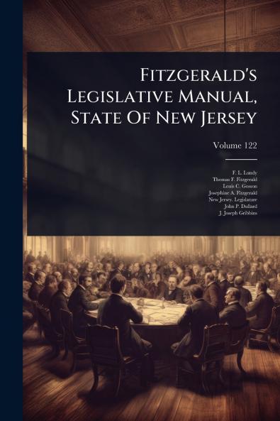 Fitzgerald's Legislative Manual State Of New Jersey