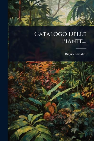 Catalogo Delle Piante...