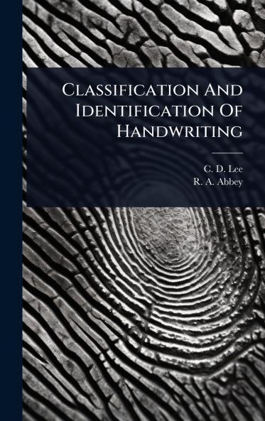 Classification And Identification Of Handwriting