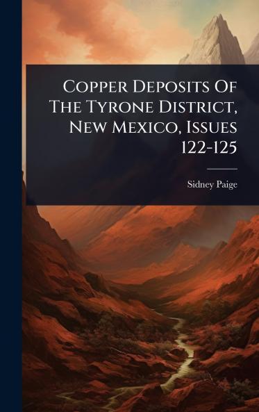Copper Deposits Of The Tyrone District New Mexico Issues 122-125