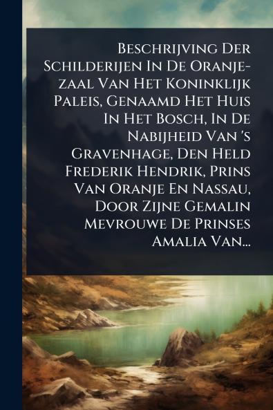 Beschrijving Der Schilderijen In De Oranje-zaal Van Het Koninklijk Paleis Genaamd Het Huis In Het Bosch In De Nabijheid Van 's Gravenhage Den Held Frederik Hendrik Prins Van Oranje En Nassau Door Zijne Gemalin Mevrouwe De Prinses Amalia Van...