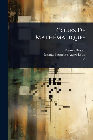 Cours De MathÃ(c)matiques