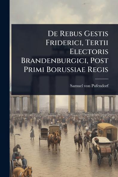 De Rebus Gestis Friderici Tertii Electoris Brandenburgici Post Primi Borussiae Regis