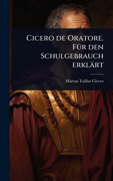Cicero de Oratore. FÃ1/4r den Schulgebrauch erklärt