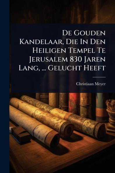 De Gouden Kandelaar Die In Den Heiligen Tempel Te Jerusalem 830 Jaren Lang ... Gelucht Heeft