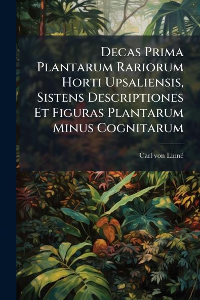 Decas Prima Plantarum Rariorum Horti Upsaliensis Sistens Descriptiones Et Figuras Plantarum Minus Cognitarum