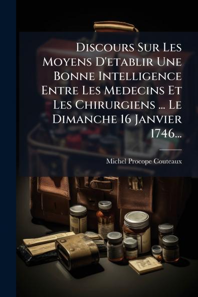 Discours Sur Les Moyens D'etablir Une Bonne Intelligence Entre Les Medecins Et Les Chirurgiens ... Le Dimanche 16 Janvier 1746...