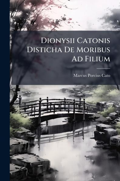 Dionysii Catonis Disticha De Moribus Ad Filium