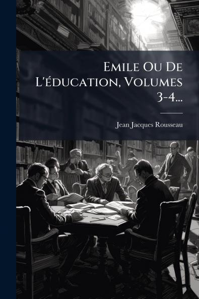 Emile Ou De L'Ã(c)ducation Volumes 3-4...