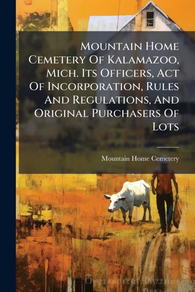 Mountain Home Cemetery Of Kalamazoo Mich. Its Officers Act Of Incorporation Rules And Regulations And Original Purchasers Of Lots