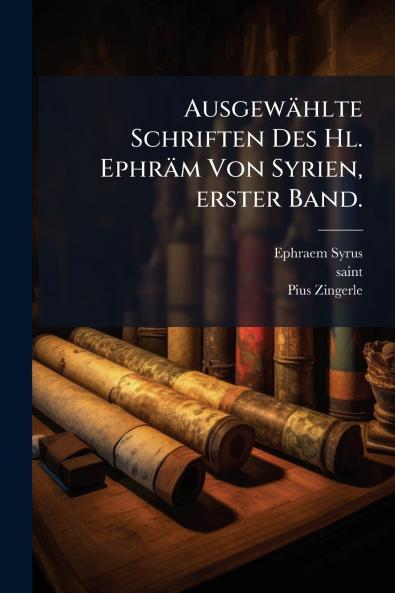 AusgewÃ¤hlte Schriften Des Hl. EphrÃ¤m Von Syrien erster Band.