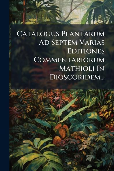 Catalogus Plantarum Ad Septem Varias Editiones Commentariorum Mathioli In Dioscoridem...