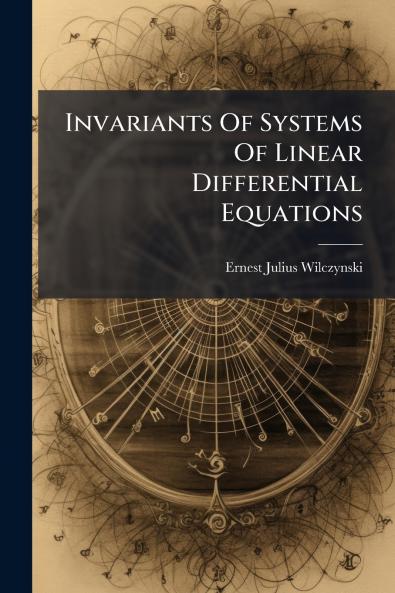 Invariants Of Systems Of Linear Differential Equations