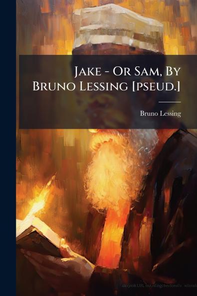 Jake - Or Sam By Bruno Lessing [pseud.]