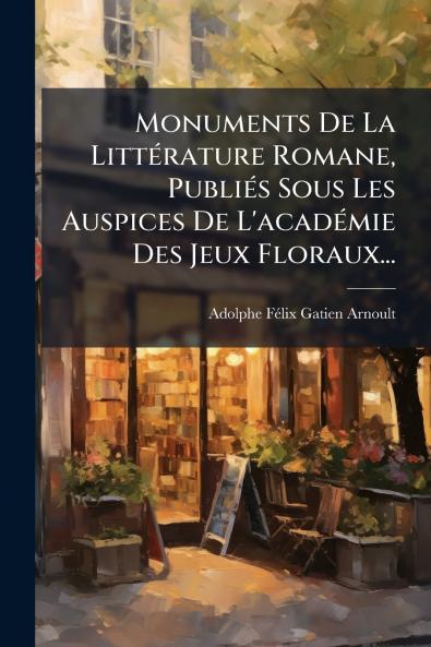 Monuments De La LittÃ©rature Romane PubliÃ©s Sous Les Auspices De L'acadÃ©mie Des Jeux Floraux...