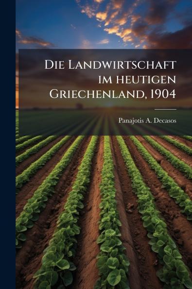 Die Landwirtschaft im heutigen Griechenland 1904