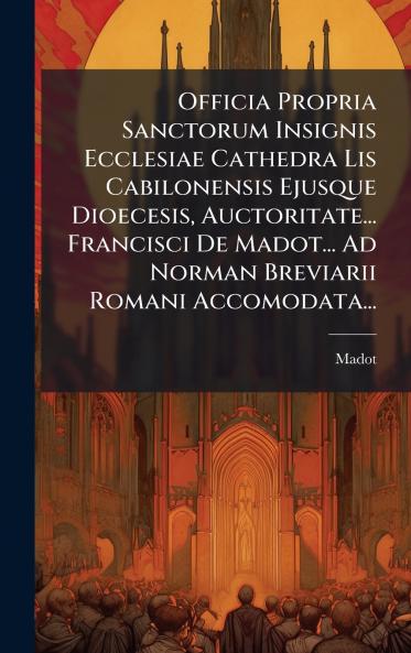 Officia Propria Sanctorum Insignis Ecclesiae Cathedra Lis Cabilonensis Ejusque Dioecesis Auctoritate... Francisci De Madot... Ad Norman Breviarii Romani Accomodata...