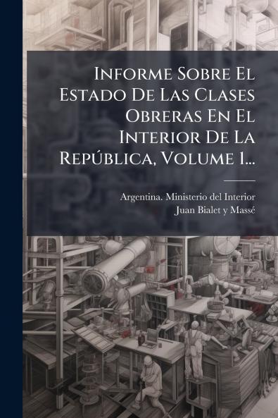 Informe Sobre El Estado De Las Clases Obreras En El Interior De La RepÃºblica Volume 1...