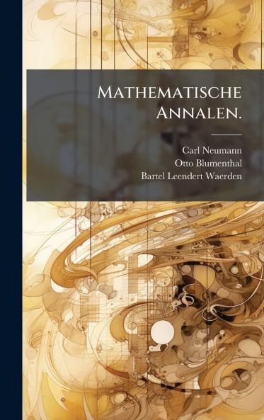 Mathematische Annalen.
