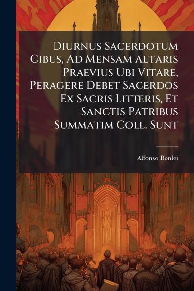 Diurnus Sacerdotum Cibus Ad Mensam Altaris Praevius Ubi Vitare Peragere Debet Sacerdos Ex Sacris Litteris Et Sanctis Patribus Summatim Coll. Sunt