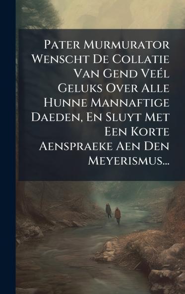 Pater Murmurator Wenscht De Collatie Van Gend VeÃ©l Geluks Over Alle Hunne Mannaftige Daeden En Sluyt Met Een Korte Aenspraeke Aen Den Meyerismus...