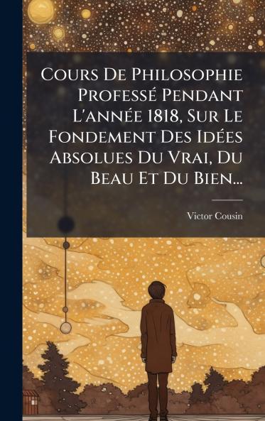 Cours De Philosophie ProfessÃ© Pendant L'annÃ©e 1818 Sur Le Fondement Des IdÃ©es Absolues Du Vrai Du Beau Et Du Bien...