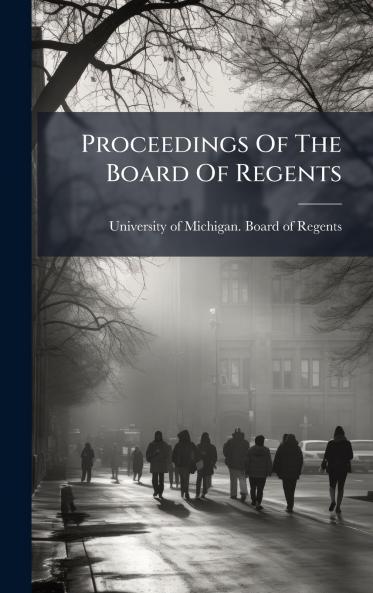 Proceedings Of The Board Of Regents