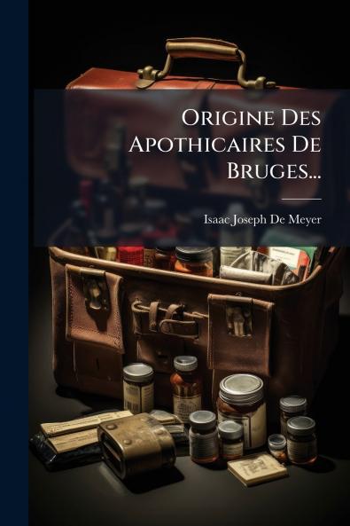Origine Des Apothicaires De Bruges...