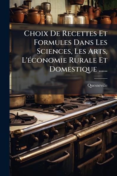 Choix De Recettes Et Formules Dans Les Sciences Les Arts L'Ã©conomie Rurale Et Domestique ......