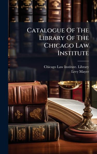Catalogue Of The Library Of The Chicago Law Institute