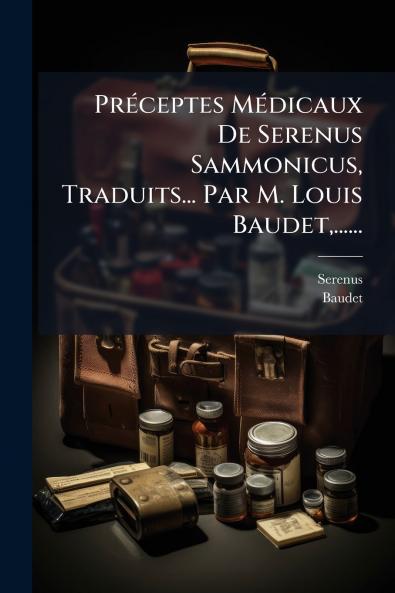 PrÃ©ceptes MÃ©dicaux De Serenus Sammonicus Traduits... Par M. Louis Baudet......