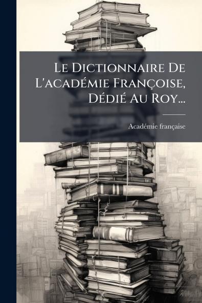 Le Dictionnaire De L'acadÃ©mie FranÃ§oise DÃ©diÃ© Au Roy...