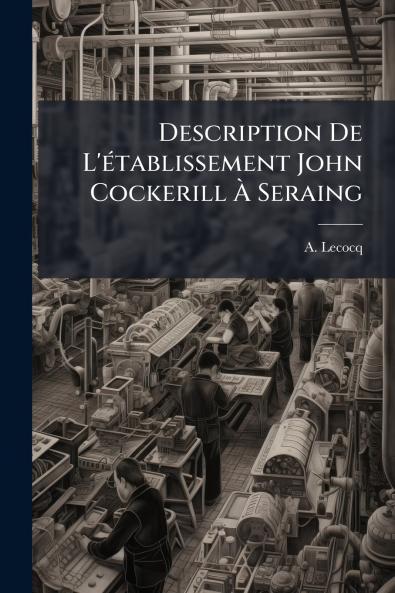 Description De L'Ã©tablissement John Cockerill Ã Seraing