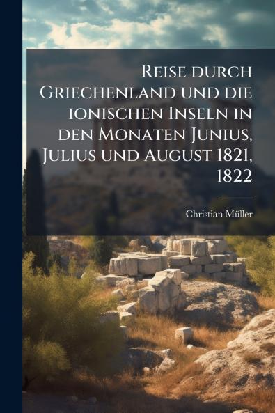 Reise durch Griechenland und die ionischen Inseln in den Monaten Junius Julius und August 1821 1822