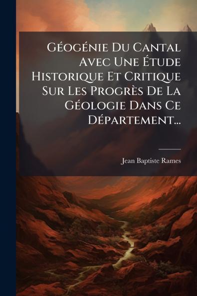 GÃ©ogÃ©nie Du Cantal Avec Une Ãtude Historique Et Critique Sur Les ProgrÃ¨s De La GÃ©ologie Dans Ce DÃ©partement...