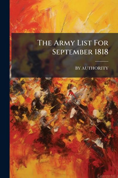 The Army List For September 1818